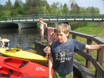 Auke en Koens kanofeestje